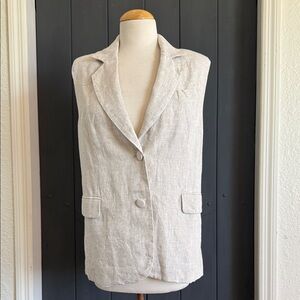 Reformation Linen Blazer